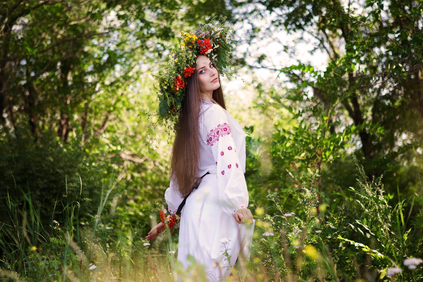 Slavic girls in Kerbela