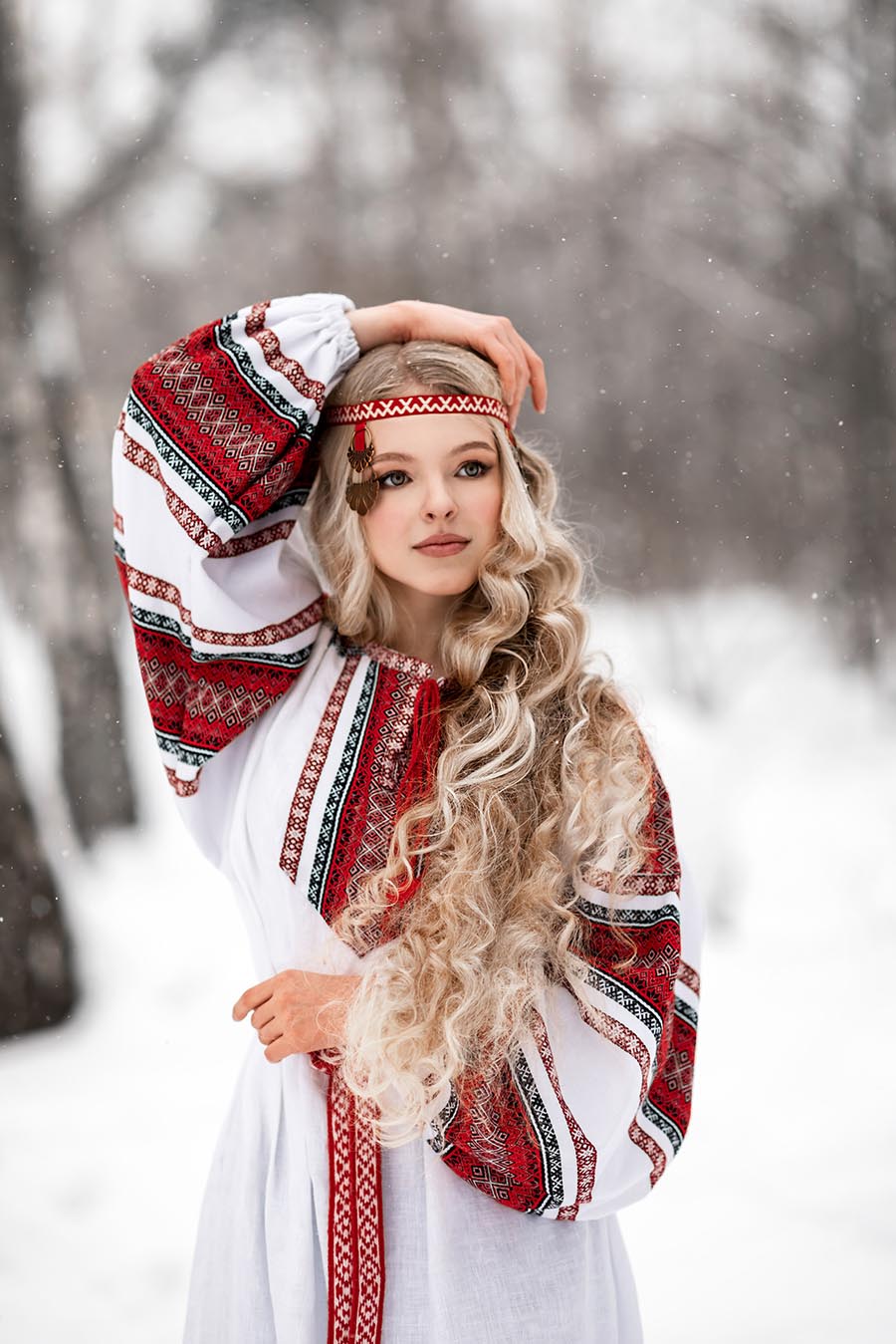 Slavic girls in Kerbela
