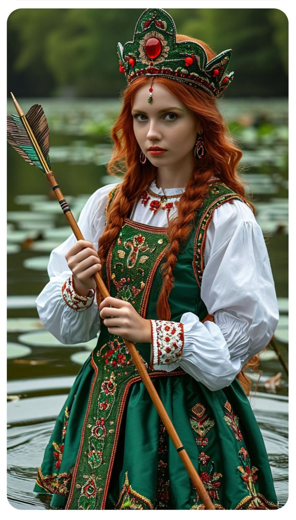 Nude girl Girls in Slavic costumes in Kerbela